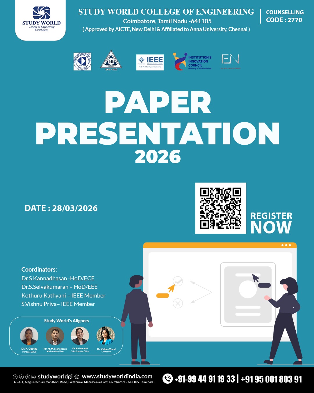 IEEE Paper Presentation 2026 Paper Presentation Competition Poster 